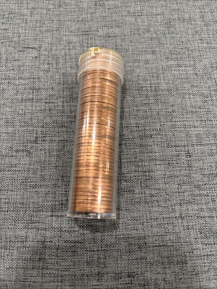 Original RED BU Rolls 1963 Canada Cents
