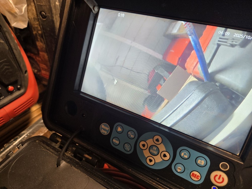 Drain Gear Sewer Inspection Camera No Power Adaptor And MISSING A key