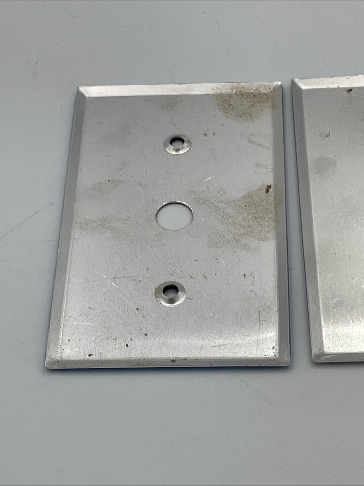 2 Replacement Plates-Airmaster Fan Solid State Vari-Speed Sliver/Blue Plates H2