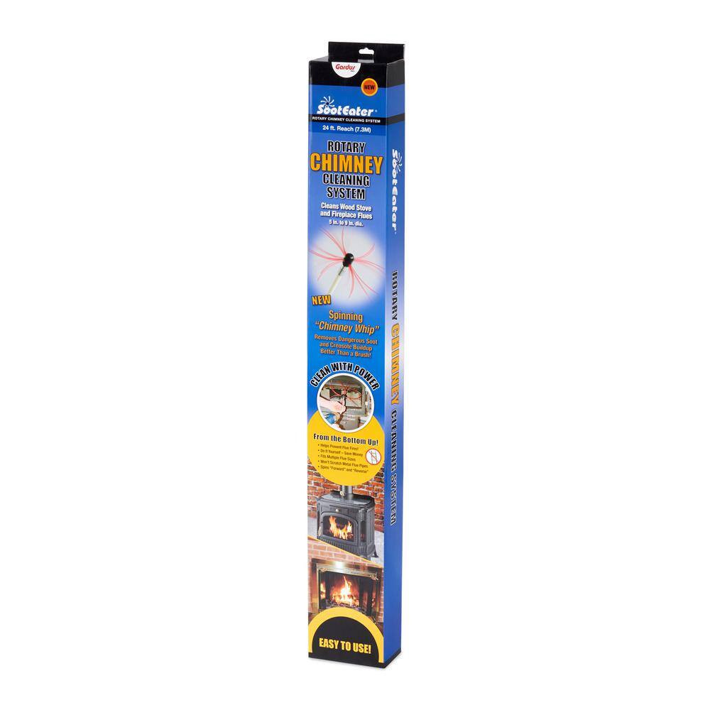 Sooteater 24 Ft. Rotary Chimney Liner Cleaning System