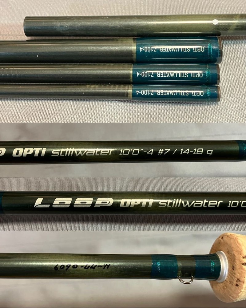LOOP OPTi Still Water OPSS7100-4 100 #7 4pc Excellent Condition
