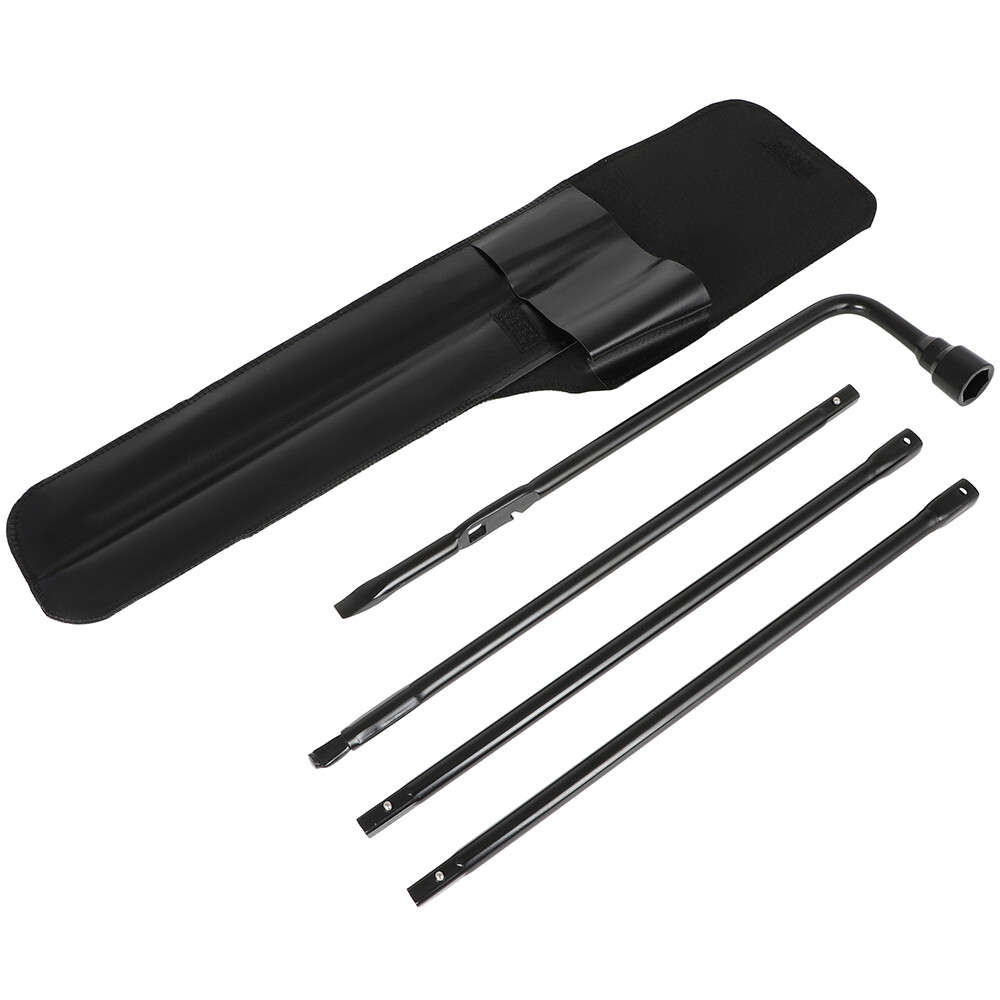 Tire Lug Wrench Jack Tool Kit for Chevrolet Silverado 1500 GMC Sierra 1999-2015