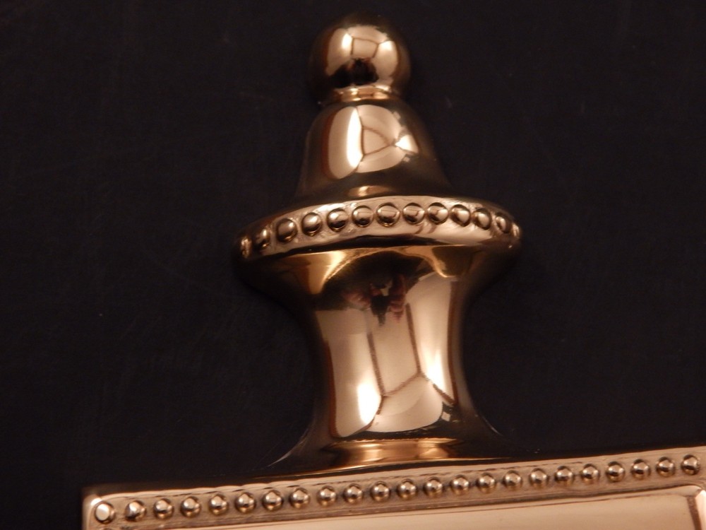 8" Solid Brass Door Knocker From National Hardware N215913