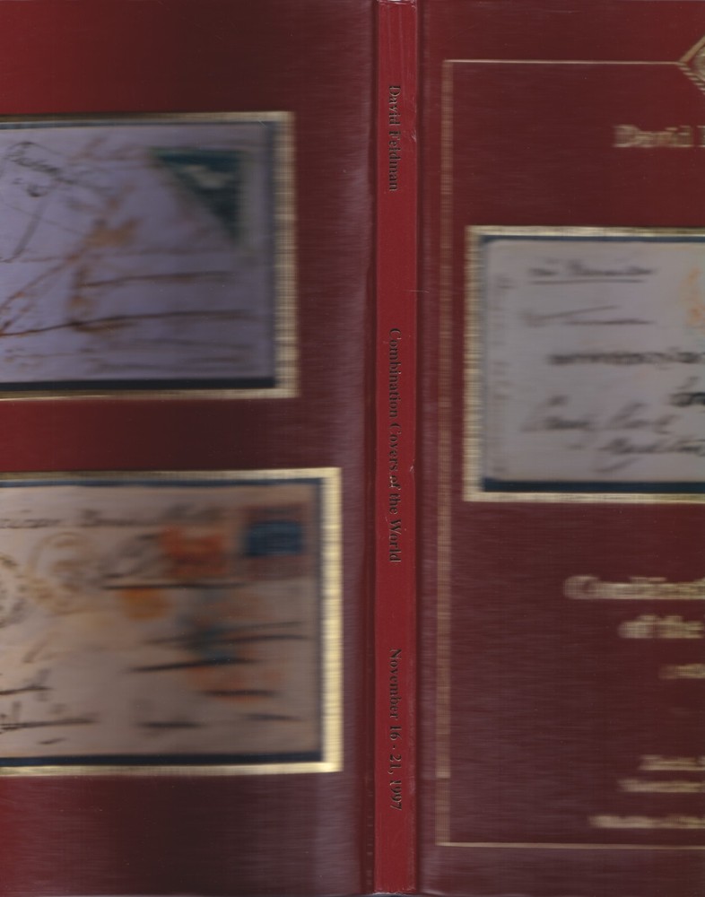 David Feldman Catalogue Combination Covers of the World Zurich Nov 16-21 1997