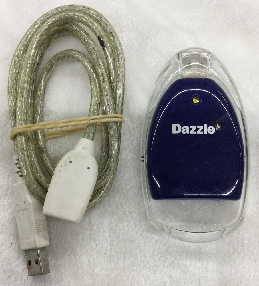 Dazzle Compact Flash USB Card Reader W/43” Cord, Preowned