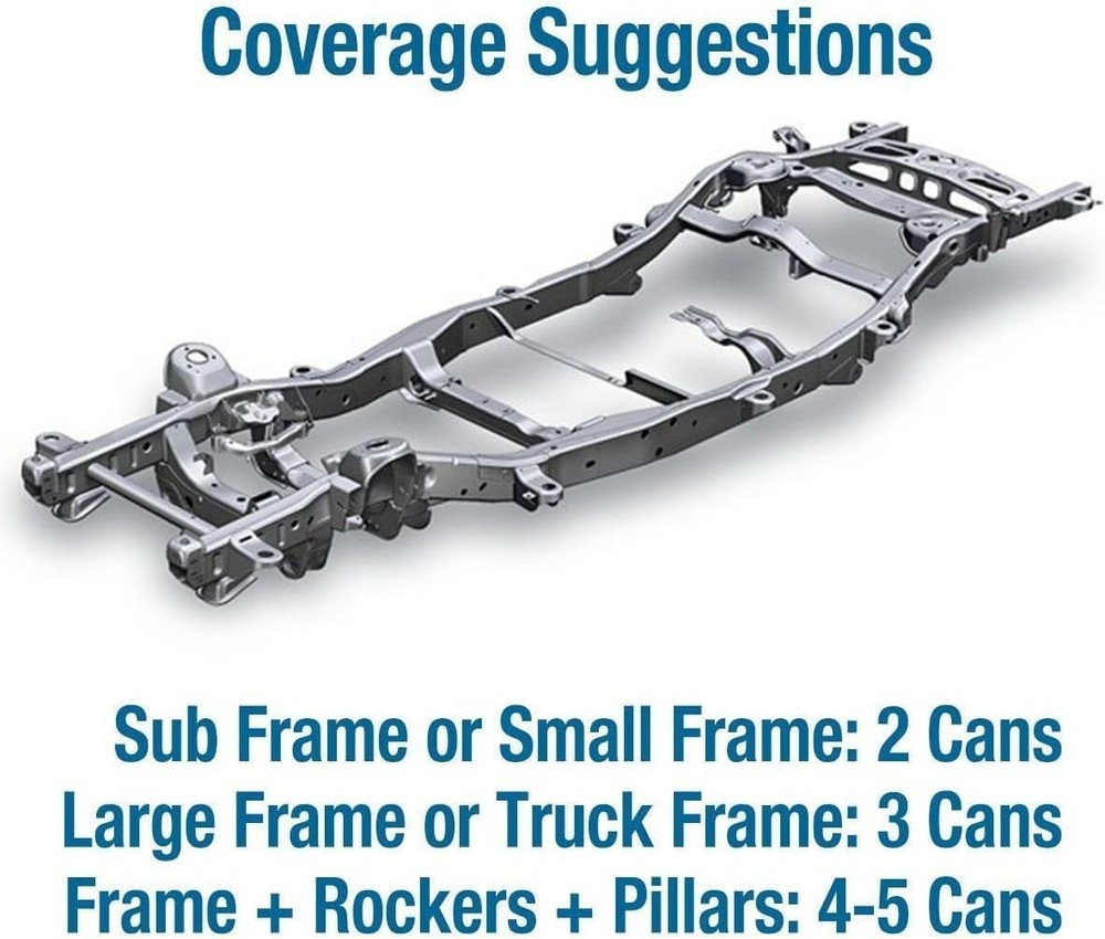 Internal Frame Coating Plus Aerosol Rust Remover & Rust Prevention Spray
