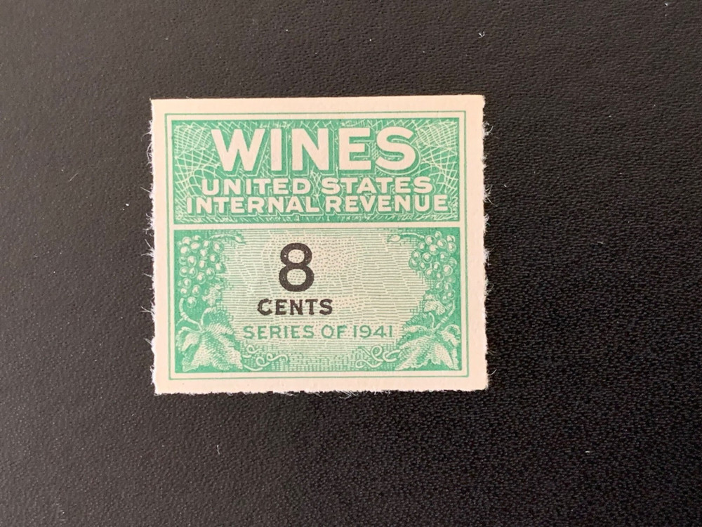 Scott # RE121 - Wines - Revenue - Mint Hinged