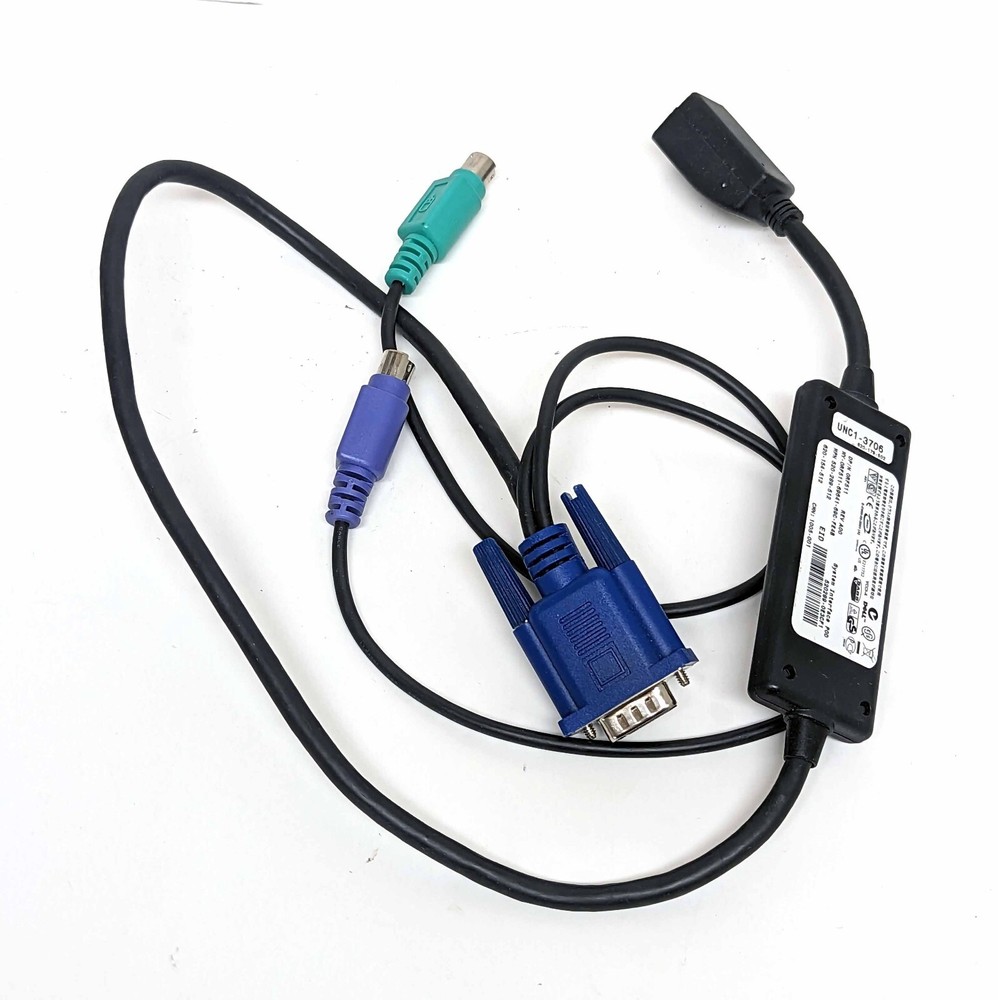 Dell USB Interface POD KVM Cable 520-289-512 UNC1-3706