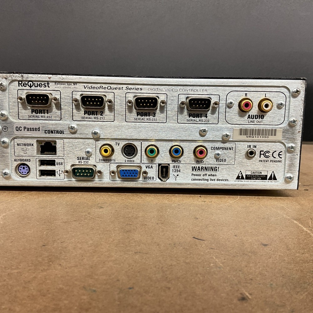 ReQuest VideoReQuest Series VRQ 1 Digital Video Controller