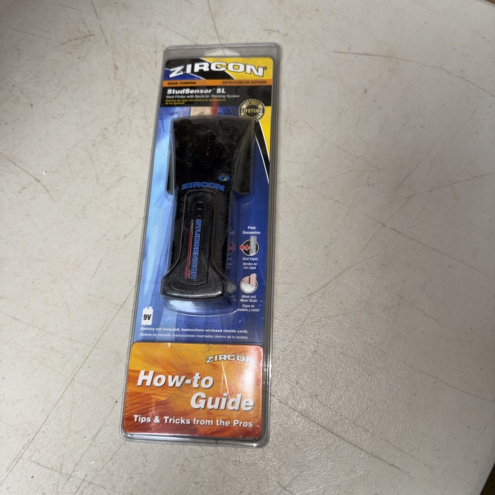Zircon Stud Sensor SL - Stud Finder Brand new