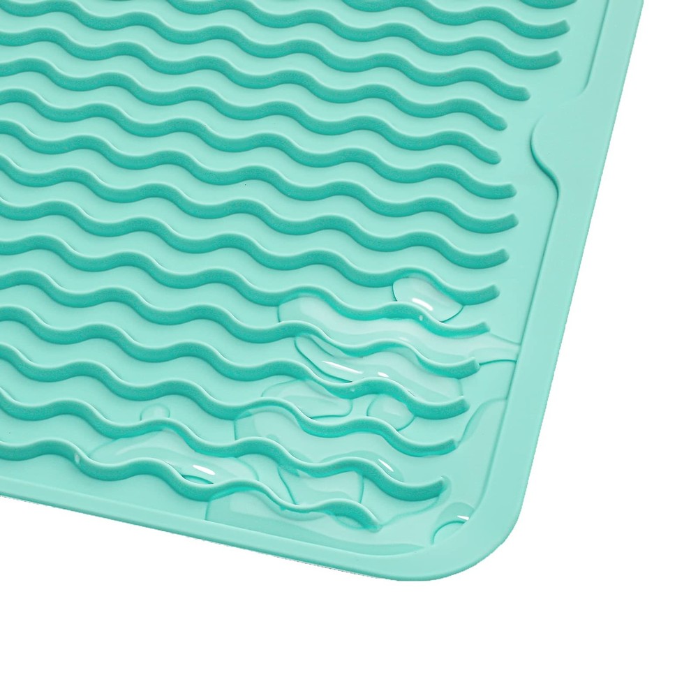 Silicone Dish Drying Mat for Multiple Usage,Easy clean,Eco-friendly,Heat-resi...
