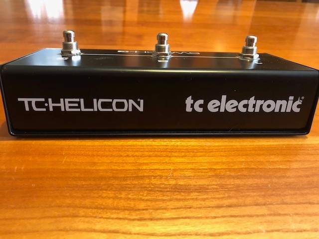 TC Electronic Helicon Switch-3 3 Button Pedal