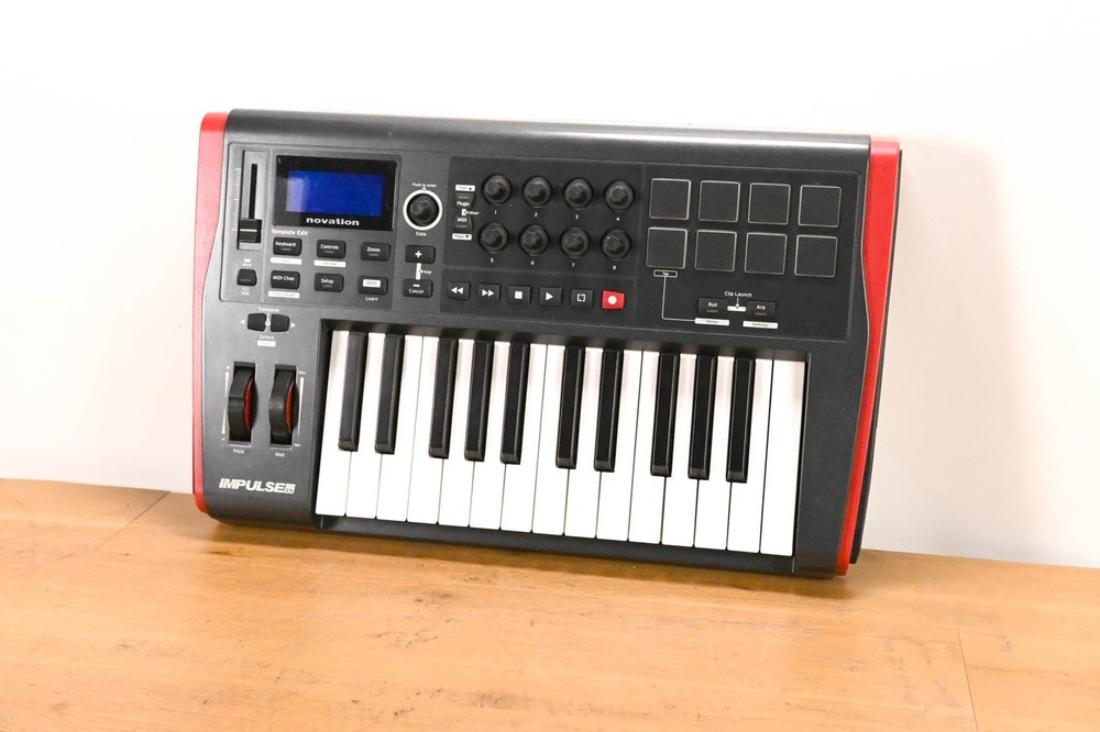 Novation Impulse 25 25-Key MIDI Keyboard Controller CG01ZDD