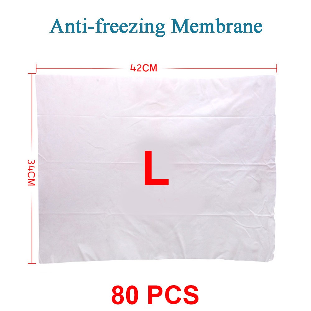 10-100PCs M Size Antifreeze Membranes Cryo Pad for Cool Freeze Machine 34*42cm