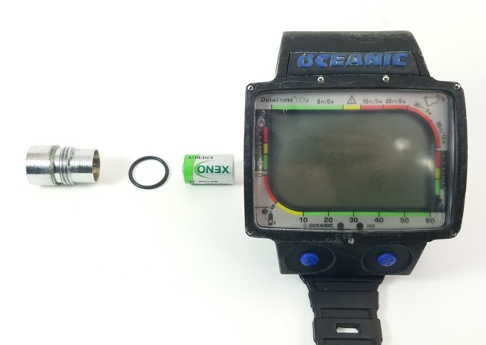 Oceanic DataTrans GDI2 O-Ring & Grease for Scuba Dive Computer Battery Hatch