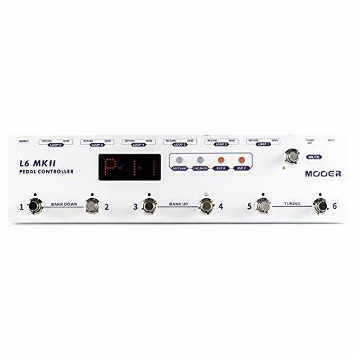 MOOER Pedal Controller L6 MKII Programmable Loop Switcher New Release