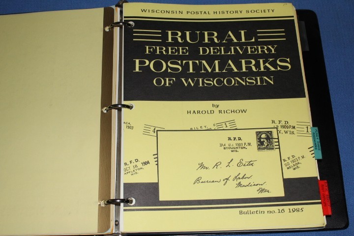 Wisconsin Postal History Various Topic Postmark Precancel related BlueLakeStamps