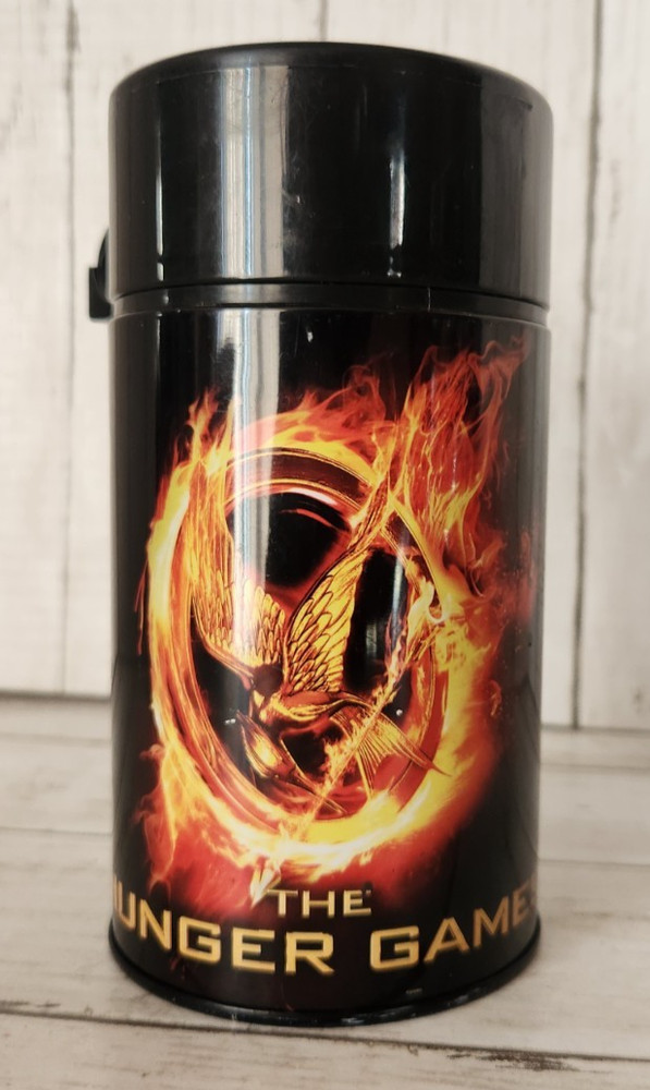 2012 NECA "The Hunger Games" Mockingjay Thermos READ