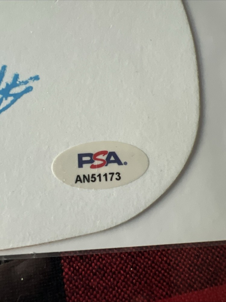 Matisyahu Signed Large Guitar Pick Auto PSA Authenticated