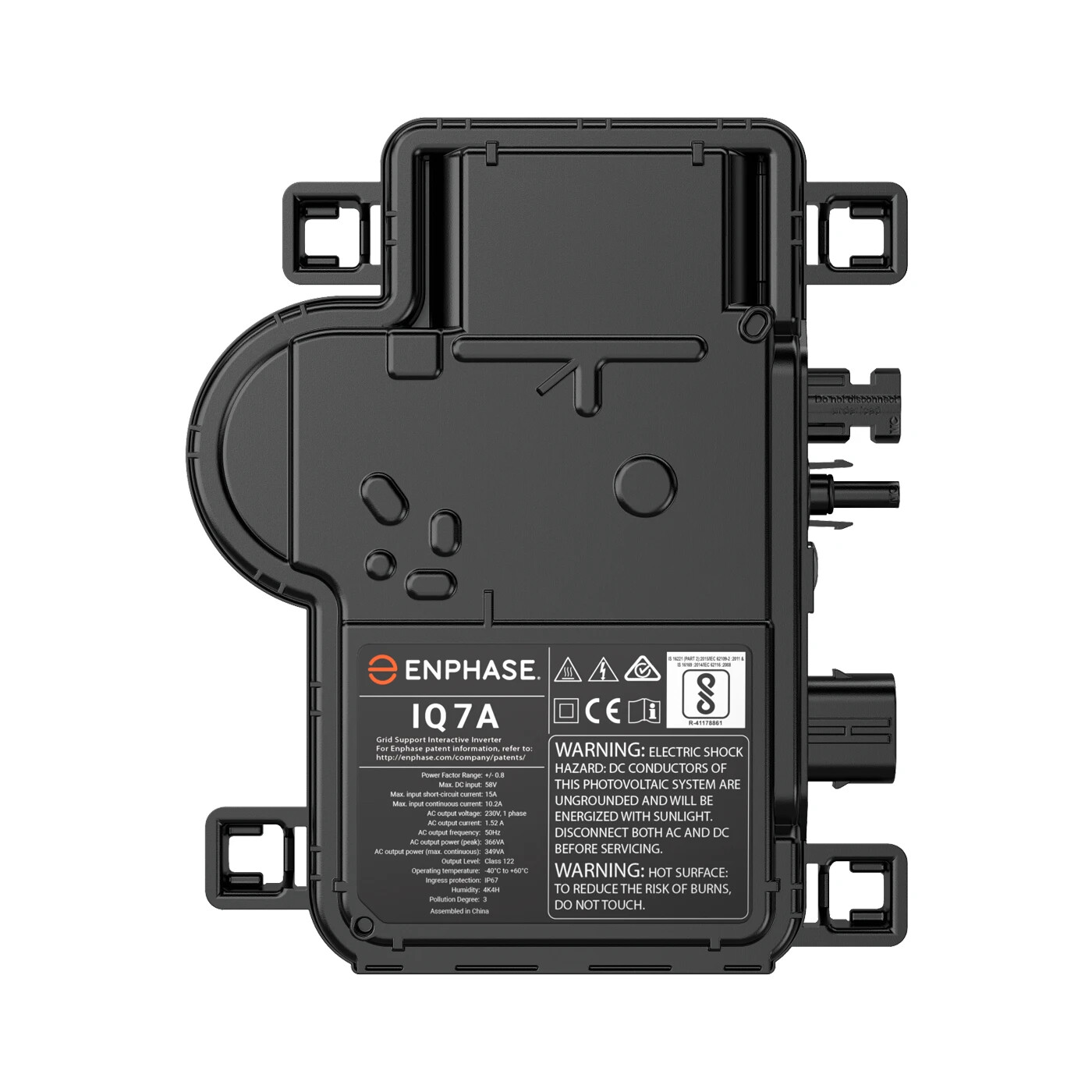 Enphase IQ7 A micro inverter with adapter MC4 Solar panel (IQ Cable DC AC)