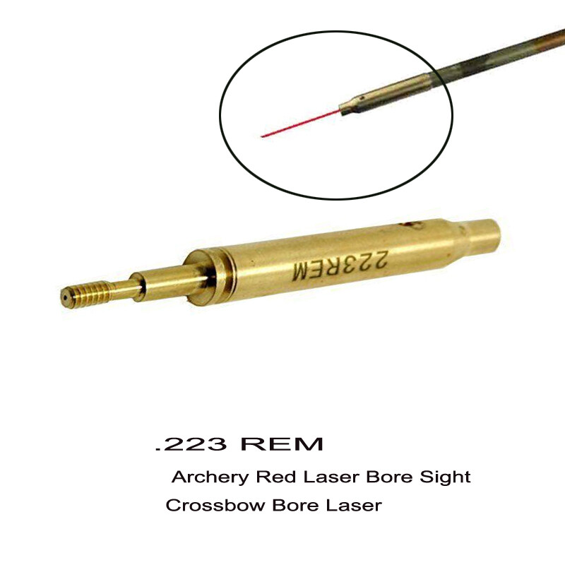 .223REM Bow Arrow and Crossbow Archery Red Laser Sight Sighting Tool