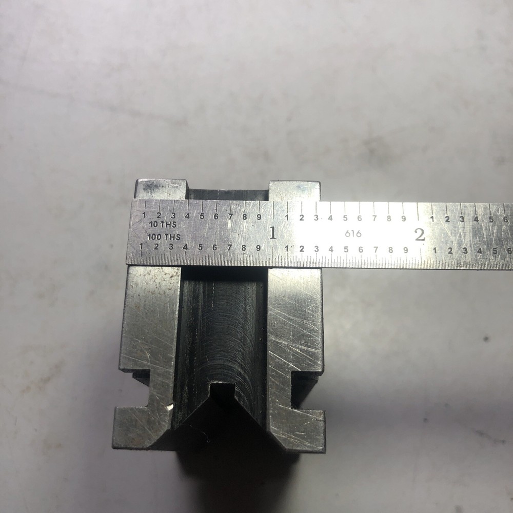 2 Sided Tool Makers V Block Footed V Block Small V Block