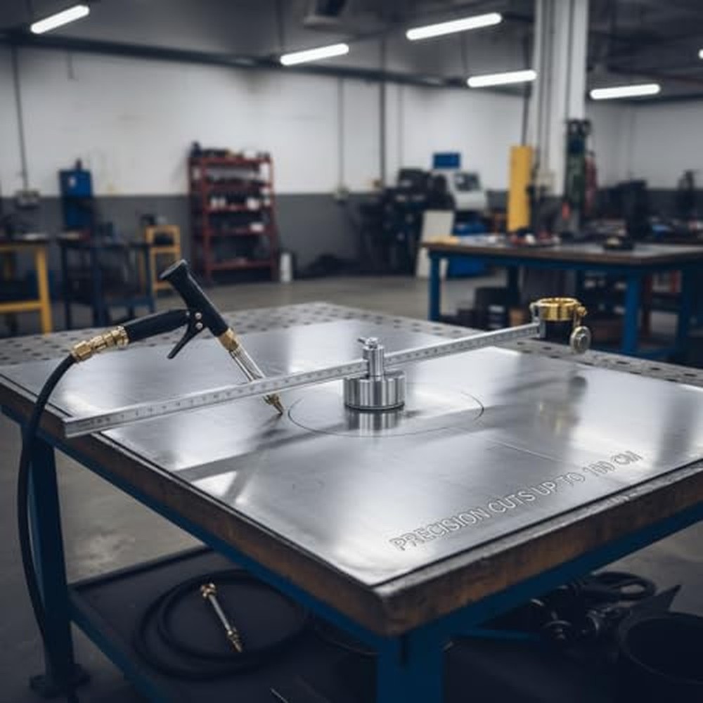 Circle Cutter for Plasma Cutter Plasma Torch Circle Cutter Adjustable Rolling...