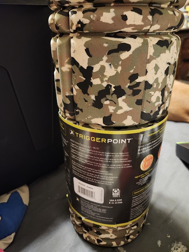 TRIGGERPOINT Performance Therapy Grid Foam Roller Original (13-inch), Camo NEW