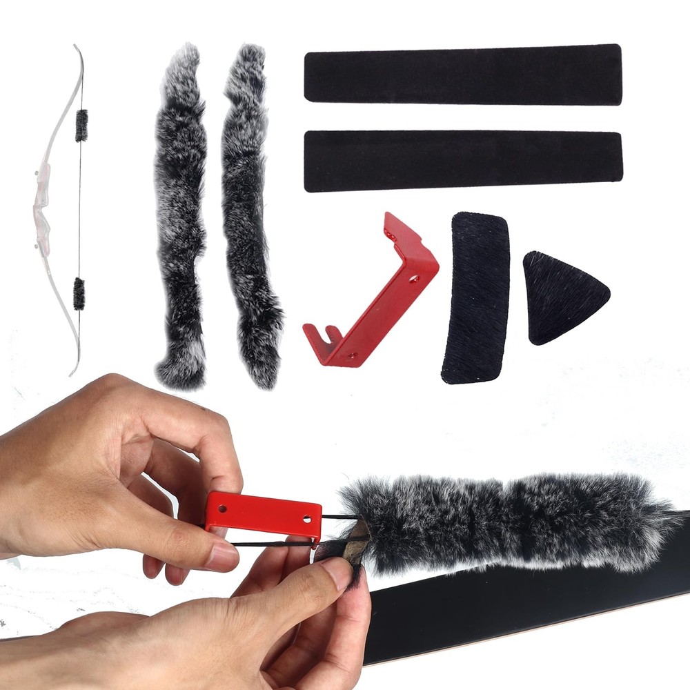 SPG Bow String Silencers for Recurve Bow, Set