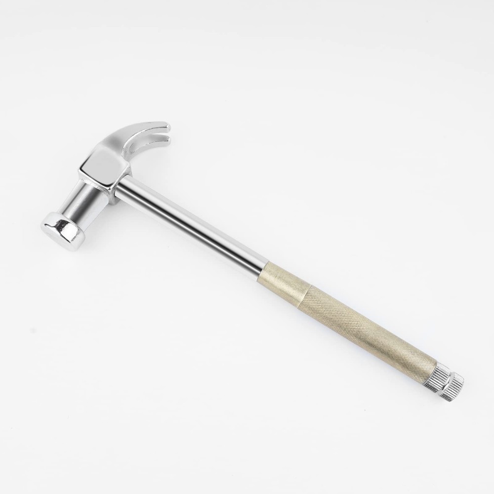 6 in 1 Hammer & Screwdriver Tool Multitool Set Claw Hammer with AntiR...