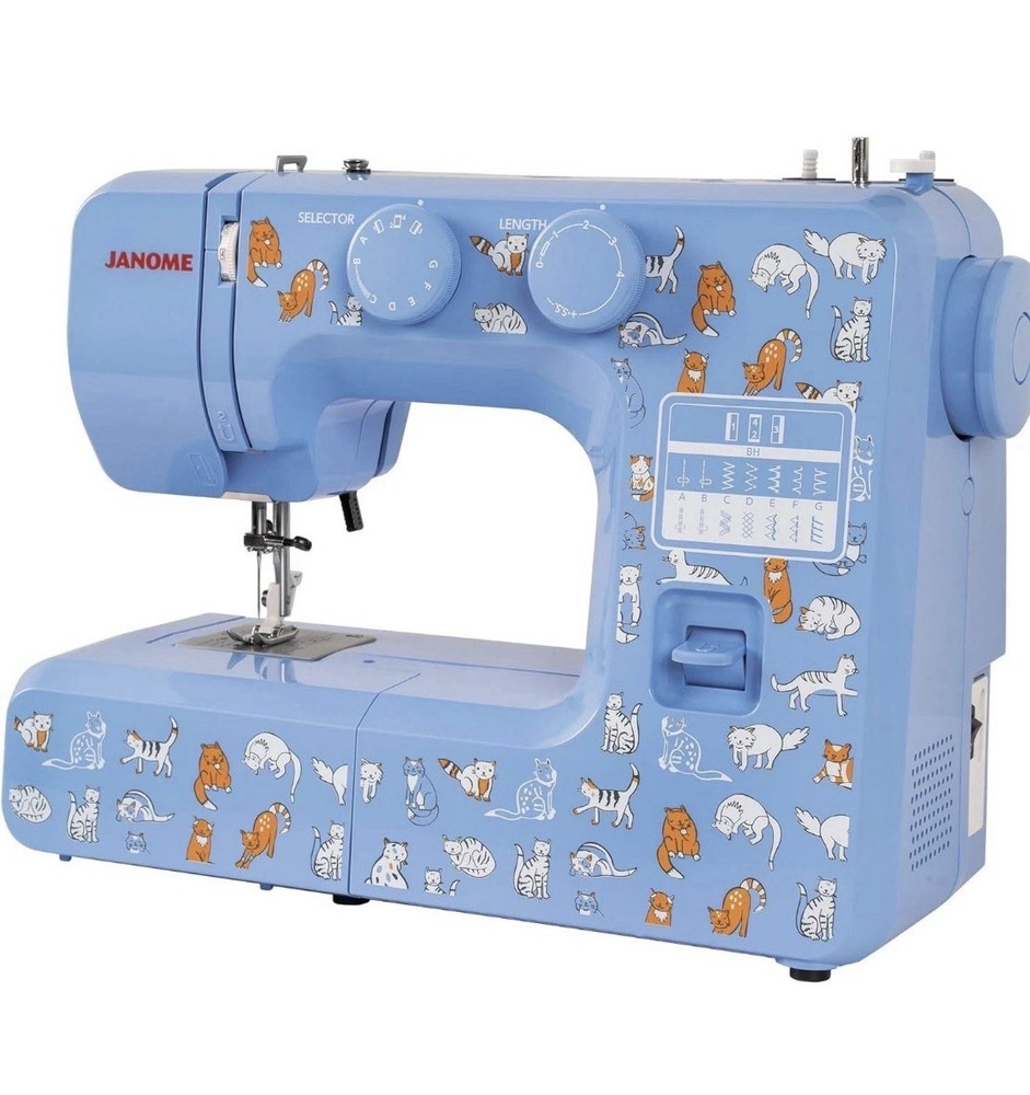 Cat Fancy Easy-to-Use Sewing Machine - Beginner Friendly!