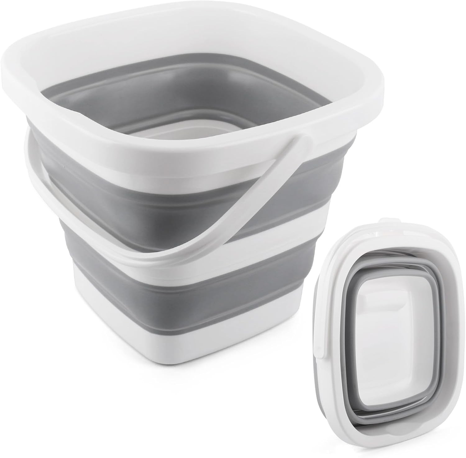 **Collapsible Car Wash Bucket 5L Folding Water Container for Camping RV**