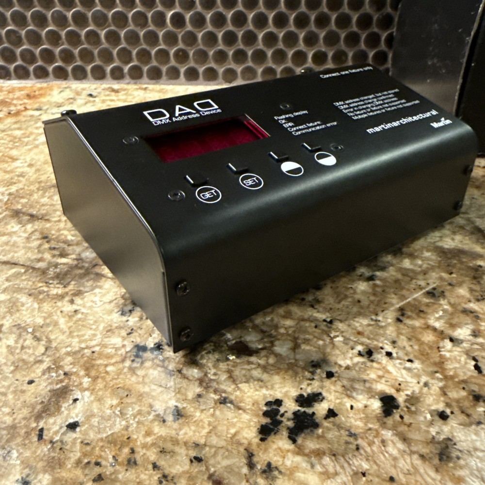 Martin DAD DMX Address Device Uploader Box