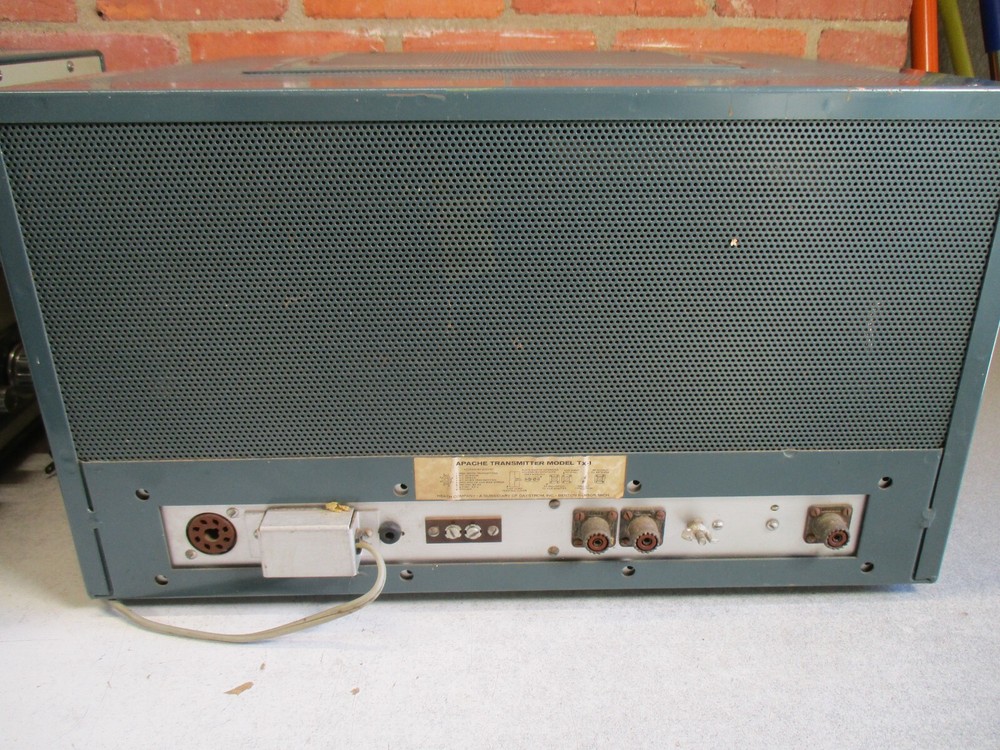 Vintage Heathkit TX-1 Apache Ham Radio Transmitter Tube AM CW Very Good