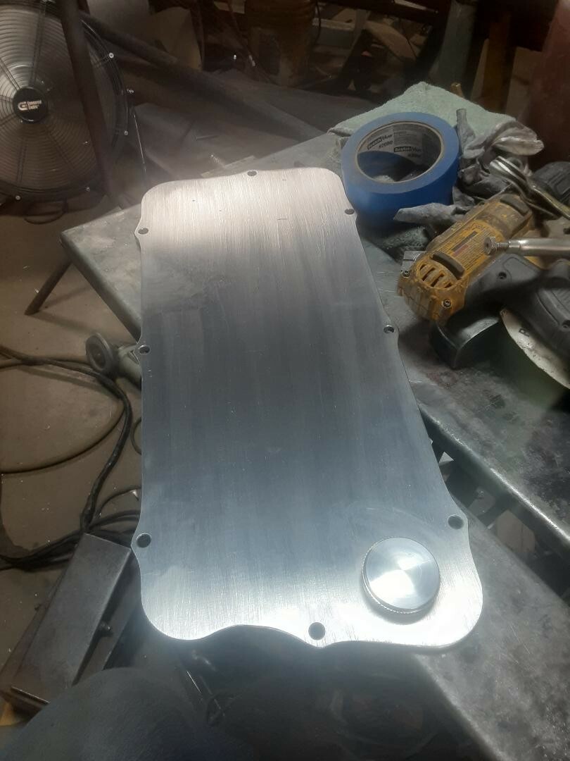 Chrysler 392,354 & 331 Vally cover with o ring oil fill cap.dragster,altered,cac