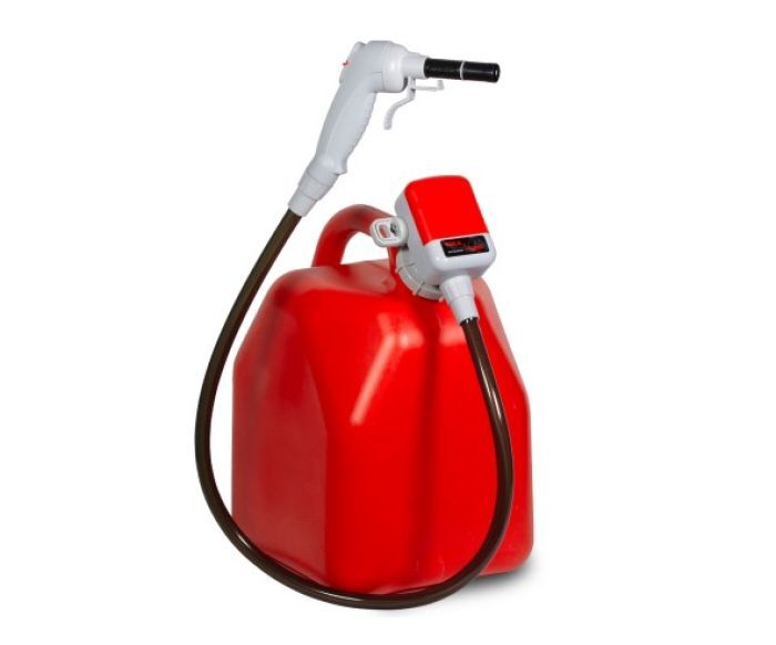 TRFA03 - BATTERY POWERED FUEL TRANSFER PUMP WITH POWER NOZZLE