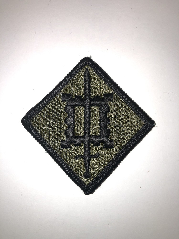 18th Engineer Brigade Subdued U.S. Army Shoulder Patch Insignia