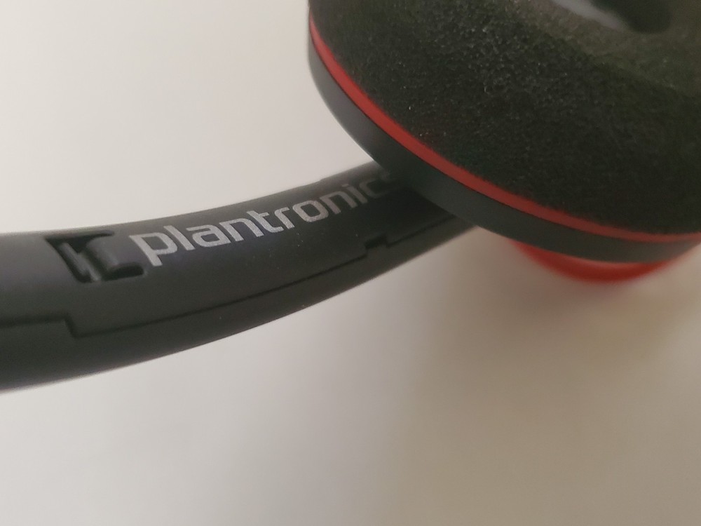 Plantronics Blackwire C3220 Stereo USB C Headset Black Headset Wired, Working