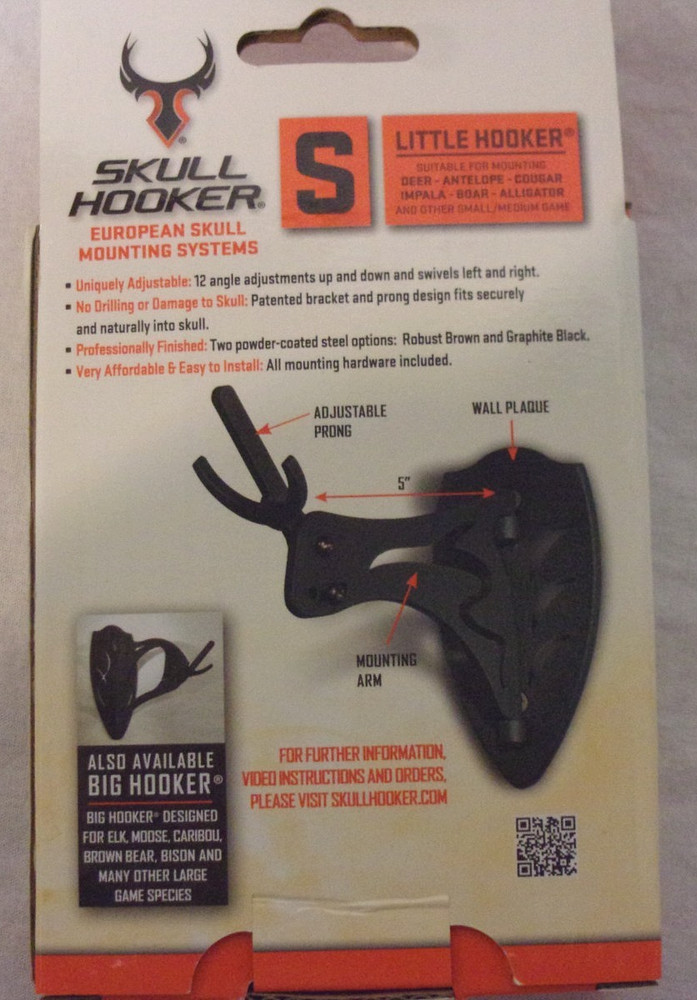 Skull Hooker Bone Bracket Small and Medium Game