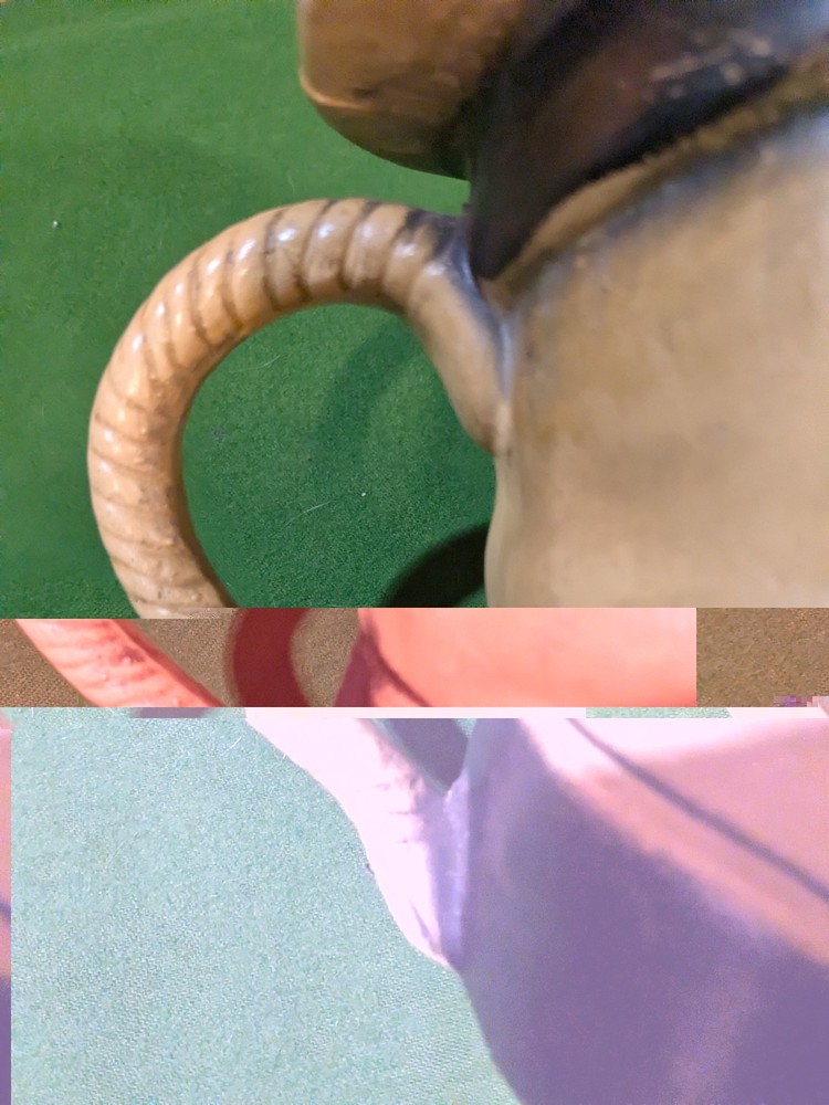 UNIQUE! WWII Winston Churchill Toby Jug. Earthenware.