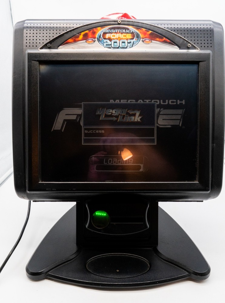 2007 MegaTouch EVO 15" LCD Megatouch Touchscreen Bartop Game
