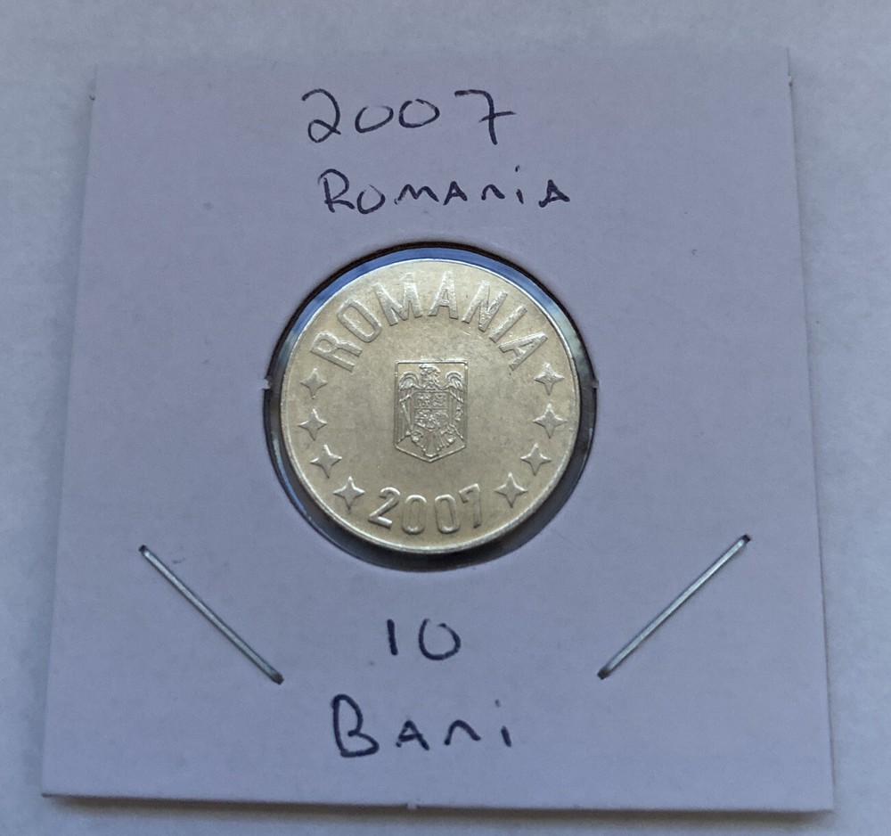 2007 Romania 10 Bani Coin B14