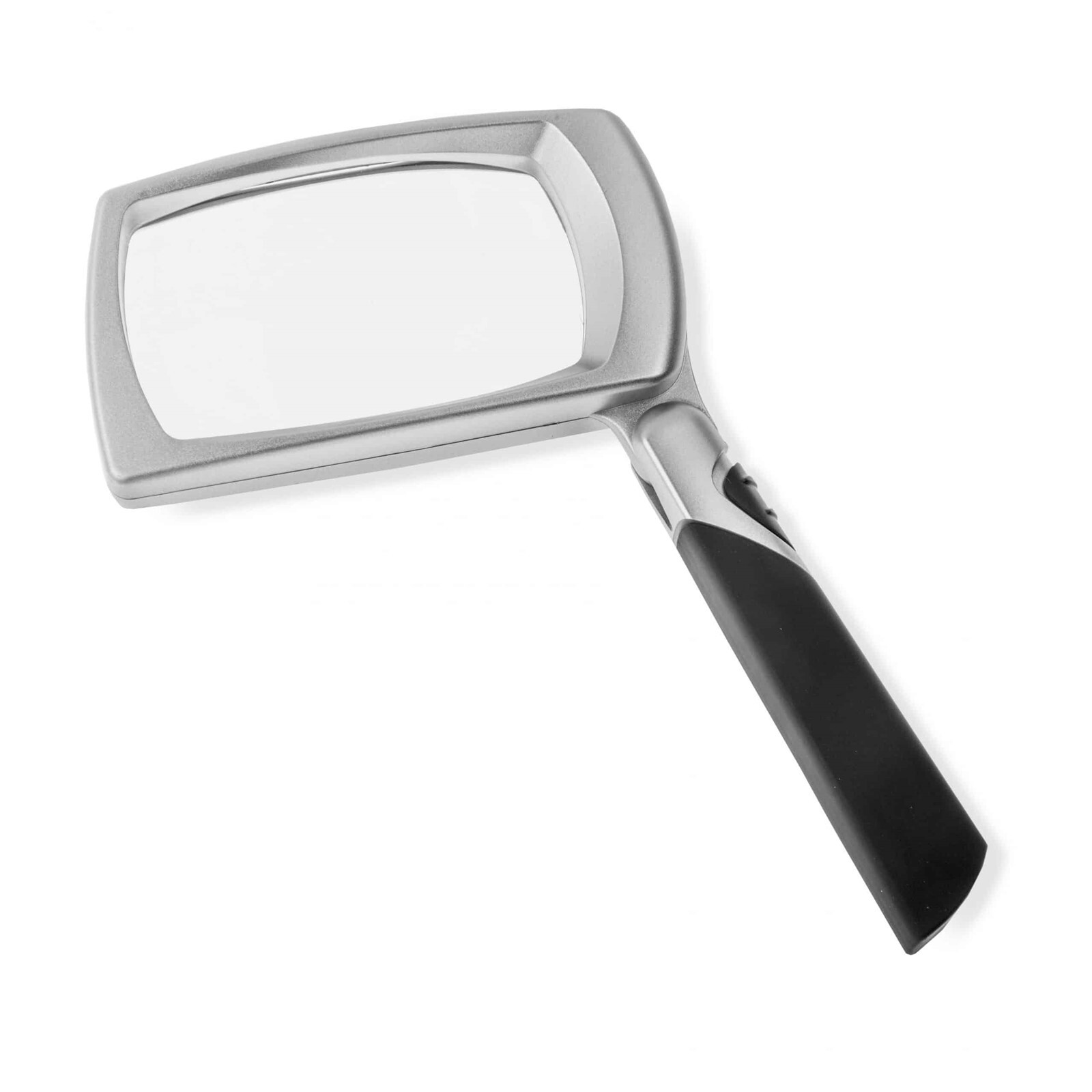 3X LED Lighted Folding Rectangular Magnifier Reading View Stamp Coins By Carson