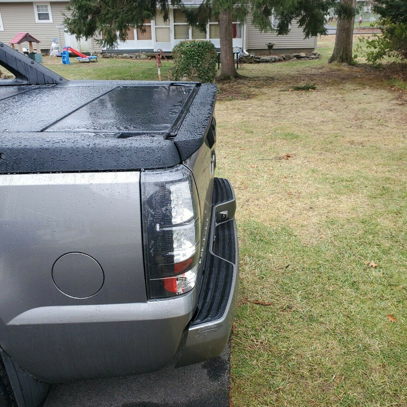 Rear Tailgate Spoiler Molding Trim Cover Molding For 07-13 Avalanche Escalade