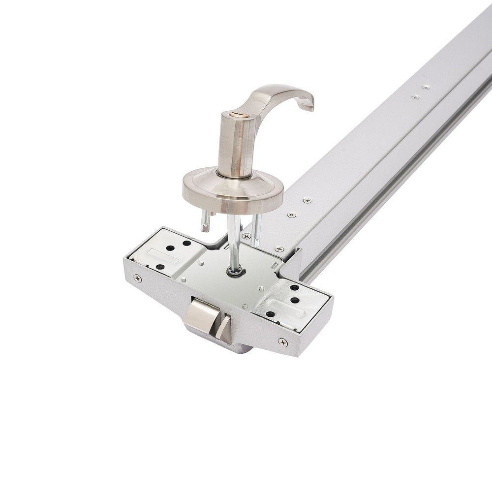 Fire Rated Panic Exit Device Push Bar, 1760℉, Automatic Locking, 3 Keys