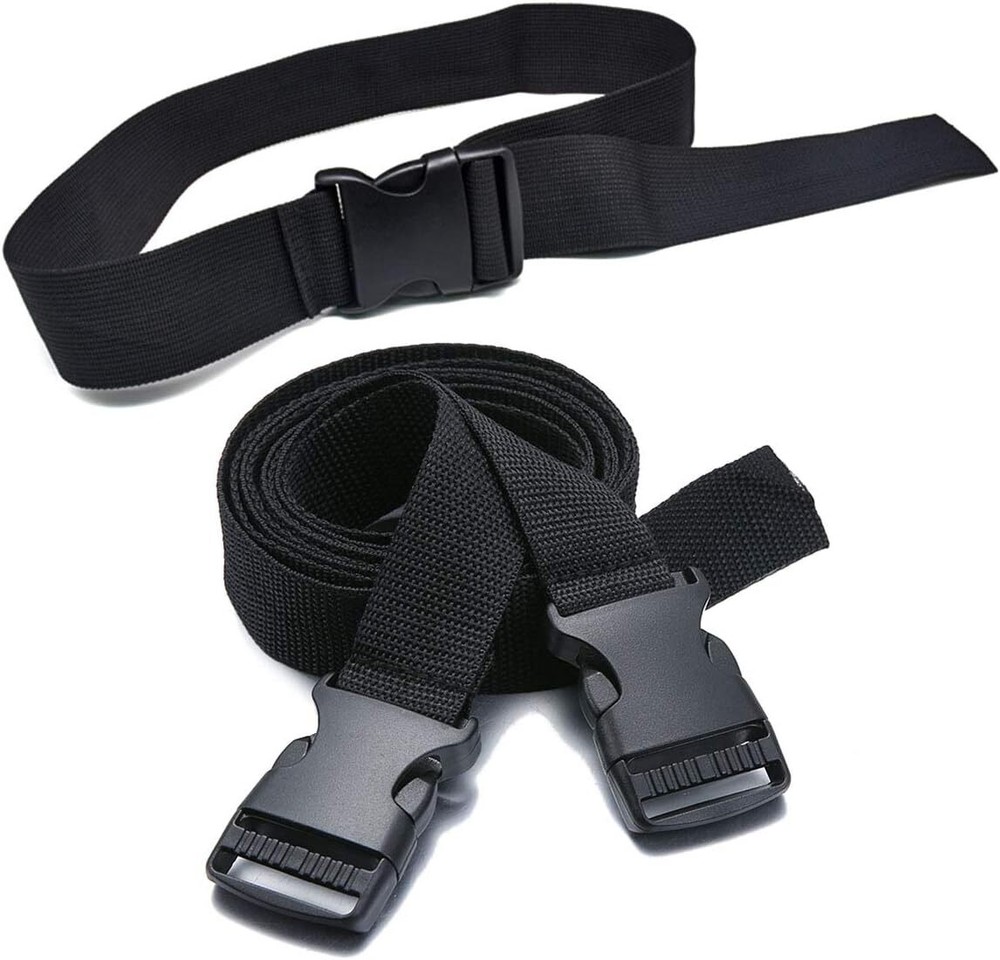 E-outstanding Backpack Accessory Strap 4PCS 1.5x40Inch Black Utility Straps...