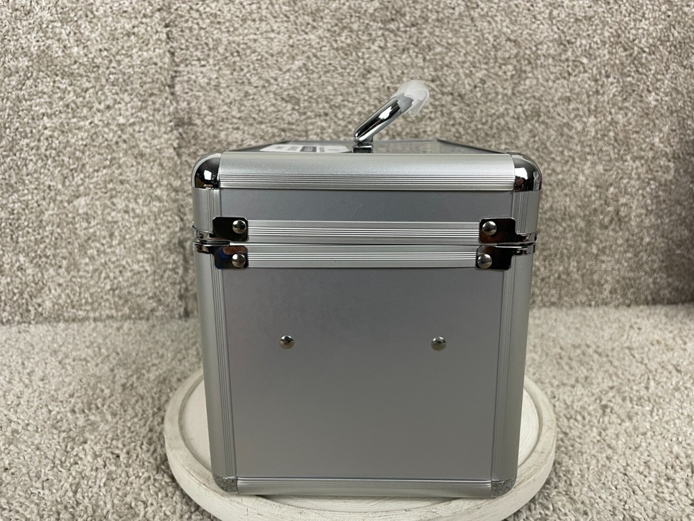 Medline Medication Combination Lock Box Lightweight w/ Removable Tray Gray