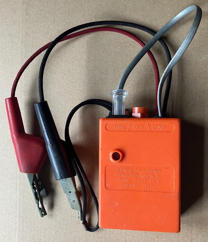 Aines Tone Test Set Model 240