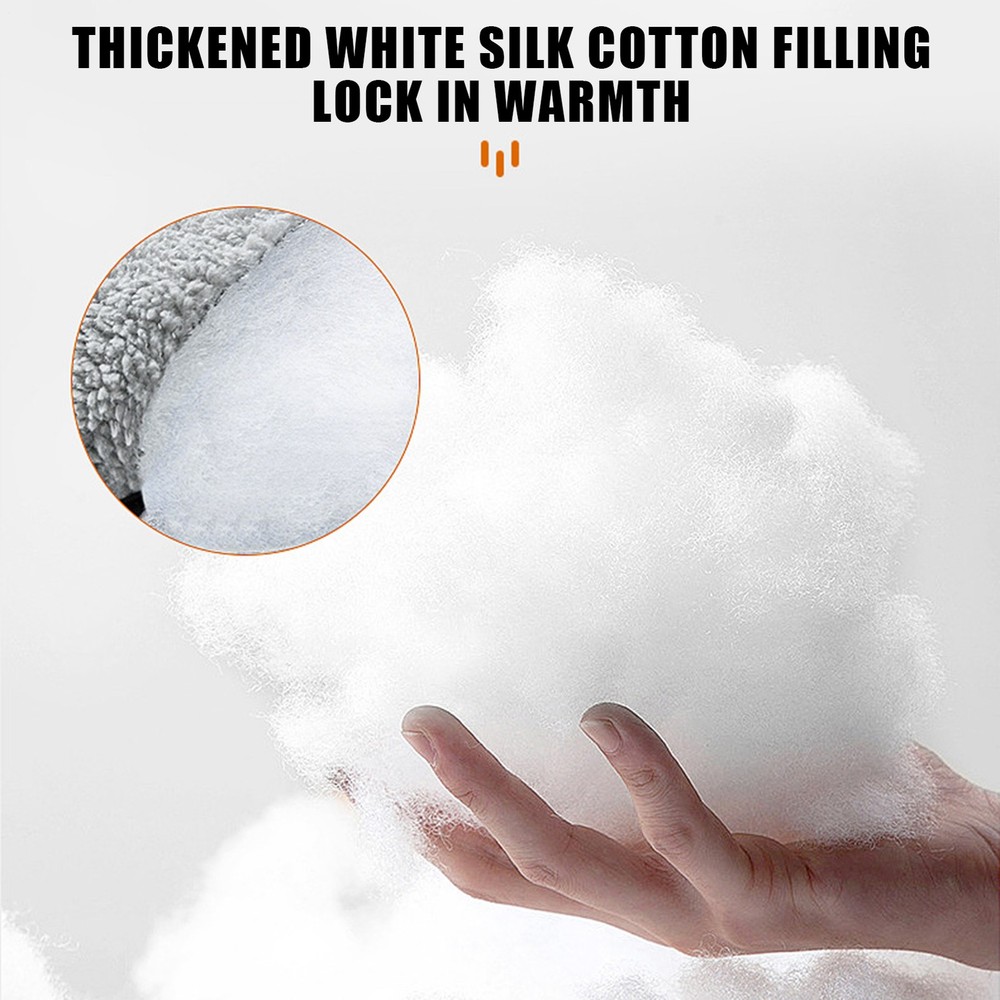 1Pair Waterproof Motorcycle Handlebar Muffs Hand Protector Winter Windproof