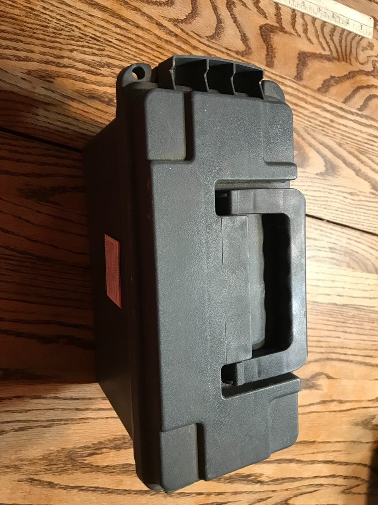 empty box Bunker Hill Security Ammo Box #61451 Heavy Gauge Polypropylene